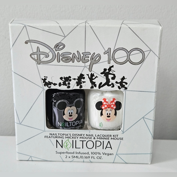 Disney Loungefly Minnie Mouse Wallet,  Minnie Mouse Beauty Set Bundle- NEW - Picture 6 of 7